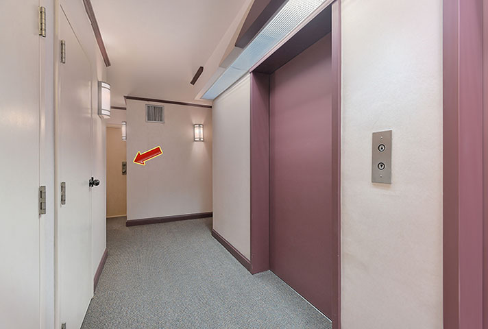 Suite Access Near the Elevator