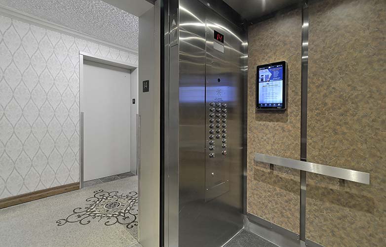 008-LCD Screen Multi Elevator Building